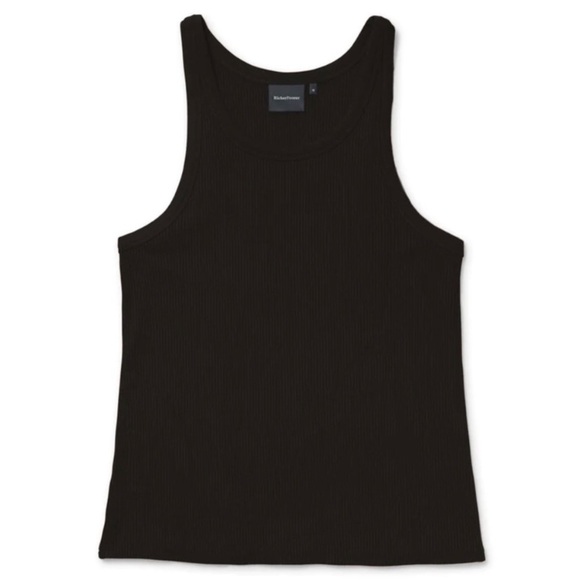 Richer Poorer Black Vintage Ribbed Tank High Neck XL - Picture 5 of 13